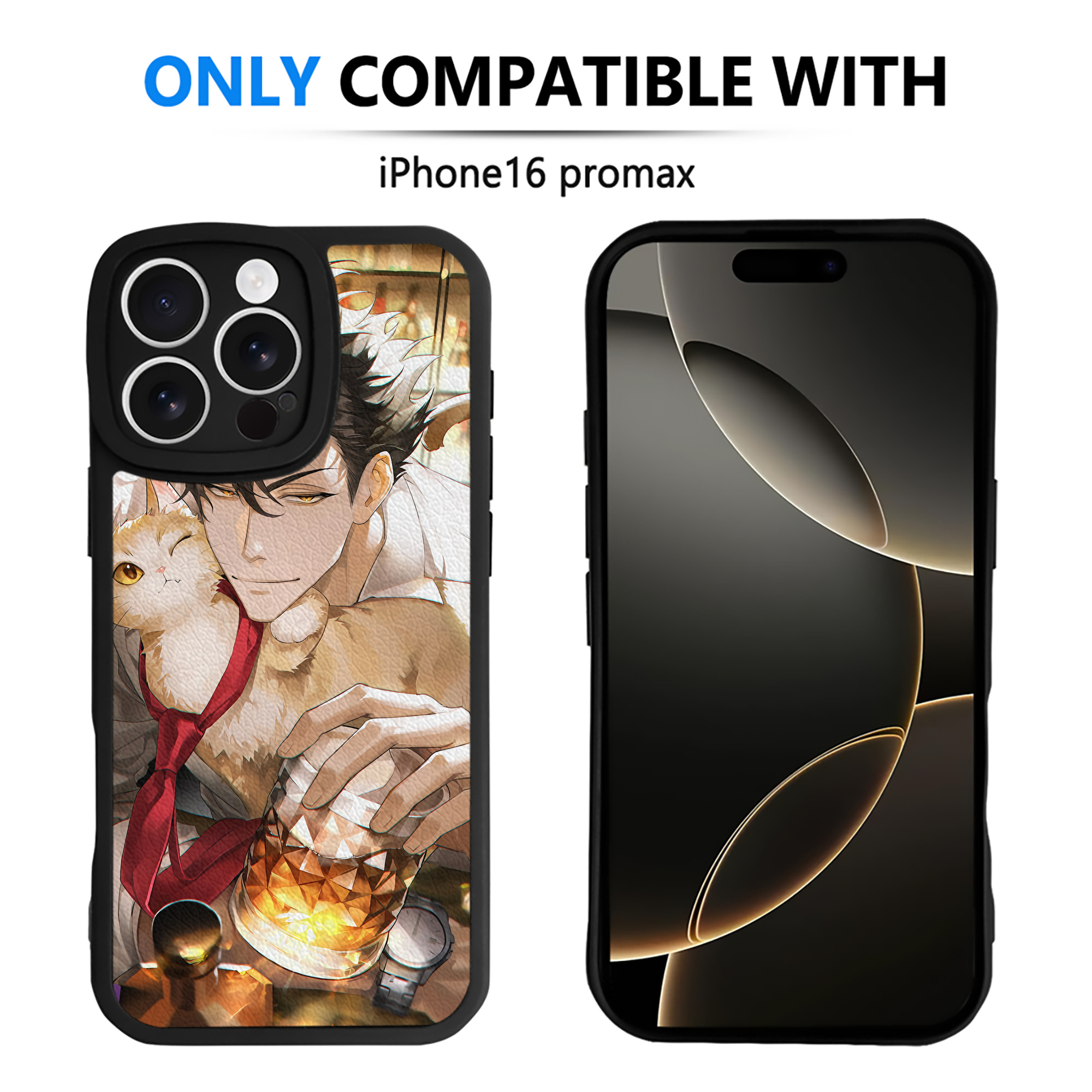 （画像用） ハイキュー!! Haikyu!! 【iPhone 16シリーズ対応】シリコンスマホケース（レザー調） 材質：シリコン